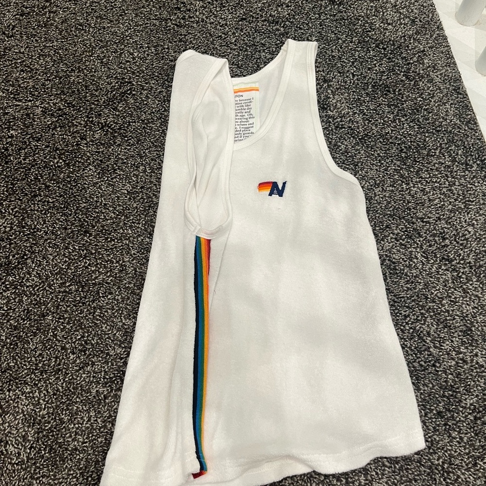Aviator nation never worn tank top xs